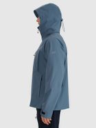 Kurtka męska z kapturem, niebieska, 4F