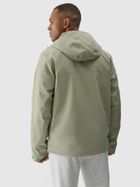 Kurtka męska z kapturem, zielona, 4F