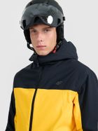 Kurtka narciarska męska z kapturem, mix, 4F