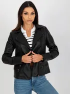 Kurtka ramoneska damska, czarna, Factory Price