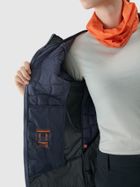 Kurtka trekkingowa damska z kapturem, granatowa, 4F