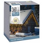 Kurtyna świetlna girlanda zewnętrzna, 360 LED, 12 m