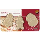 La Cucina, foremki do ciastek, stalowe, 3 szt.