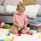 Lalaboom, Kulko-klocki sensoryczne, 30 elementów