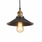 Lampa wisząca Retro, czarna