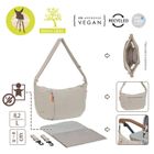 Lassig, Green Label, Lunua Bum Bag, torba dla mam z akcesoriami, beige