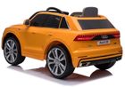Lean Cars, Audi Q8, pojazd na akumulator, pomarańczowy lakierowany