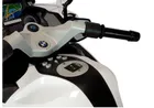 Lean Cars, BMW R1200, Motor policyjny, pojazd na akumulator, biały