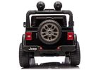 Lean Cars, Jeep Rubicon, pojazd na akumulator 4-4, DK-JWR556 4-200W 24V, czarny