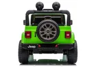 Lean Cars, Jeep Rubicon, pojazd na akumulator 4-4, DK-JWR556 4-200W 24V, zielony