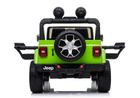 Lean Cars, Jeep Rubicon, pojazd na akumulator 4-4, zielony