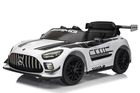Lean Cars, Mercedes AMG GT3, pojazd na akumulator, biały