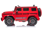Lean Cars, Mercedes-Benz G63, pojazd na akumulator, czerwony, BBH-0003