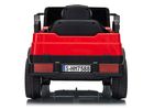 Lean Cars, Mercedes Unimog, pojazd na akumulator, HM7588 6V4Ah, czerwony