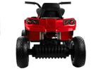Lean Cars, quad, pojazd na akumulator, BDM0906, pompowane koła, czerwony