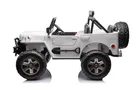 Lean Cars, terenówka, pojazd na akumulator 4-4, biały