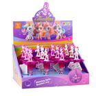 Lean Toys, bańki mydlane, jednorożec na obrotowym kwiatku, 20 cm, 1 szt.