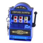 Lean Toys, brelok mini maszyna kasynowa slot automat ruchomy drążek, 1 szt.