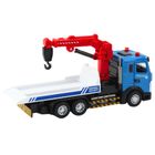 Lean Toys, ciężarówka laweta, pojazd z holownikiem