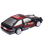 Lean Toys, coupe, pojazd do driftu zdalnie sterowany, czarny, 1:24