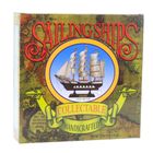 Lean Toys, Dekoracyjny Statek Żaglowiec Trójmasztowy, biały, 24-23 cm