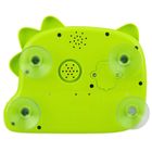 Lean Toys, dinozaur, maszyna do tworzenia piany, zabawka do kąpieli, zielony