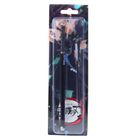 Lean Toys, długopis metalowy, miecz katana anime, czarny z wymiennym wkładem, czarny