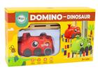 Lean Toys, Domino, auto dinozaur układające klocki