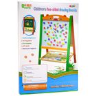 Lean Toys, dwustronna tablica edukacyjna 2w1, magnetyczna i kredowa