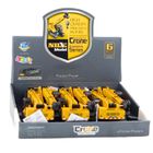 Lean Toys, dźwig gąsienicowy, pojazd budowlany, 360°, żółty