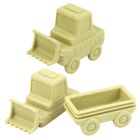 Lean Toys, gumowe pojazdy do rozłączania, zabawka do kąpieli, 4 szt.