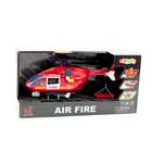 Lean Toys, helikopter, pojazd straży pożarnej z hakiem i noszami, 1:12