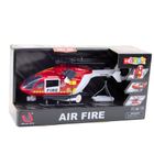 Lean Toys, helikopter, pojazd straży pożarnej z hakiem i noszami, 1:14