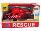 Lean Toys, helikopter ratunkowy, straż pożarna, pojazd interaktywny, czerwony