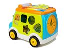 Lean Toys, interaktywny autobus, sorter, zabawka niemowlęca