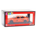 Lean Toys, jaguar, interaktywny pojazd metalowy, pomarańczowy