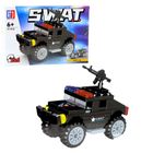 Lean Toys, klocki konstrukcyjne, Pojazdy Środki Transportu SWAT, 2w1, 92-117 elementów
