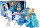 Lean Toys, Księżniczka, lalka w karocy, zestaw z akcesoriami, niebieska