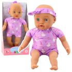 Lean Toys, lalka bobas, w fioletowym ubranku, 31 cm