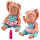 Lean Toys, lalka bobas w turkusowym komplecie kucyki butelka