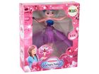 Lean Toys, magiczna wróżka, latająca lalka, sterowanie dłonią, fioletowa