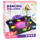 Lean Toys, mata taneczna, Bluetooth, LED, 95-86 cm