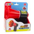 Lean Toys, megafon strażacki, interaktywny