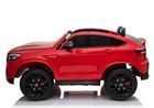 Lean Toys, Mercedes-Benz GLC 63S, pojazd na akumulator, czerwony lakierowany