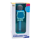 Lean Toys, mikrofon bezprzewodowy, bluetooth, niebieski