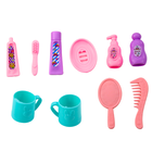 Lean Toys, mini laleczka z akcesoriami do pielęgnacji