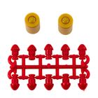 Lean Toys, mini pistolet na piankowe naboje, łuski 13,5 cm