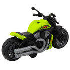 Lean Toys, motocykl na baterie, zielony
