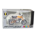 Lean Toys, motocykl retro, pojazd interaktywny, 1:12