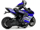 Lean Toys, motor sportowy, pojazd zdalnie sterowany, niebieski